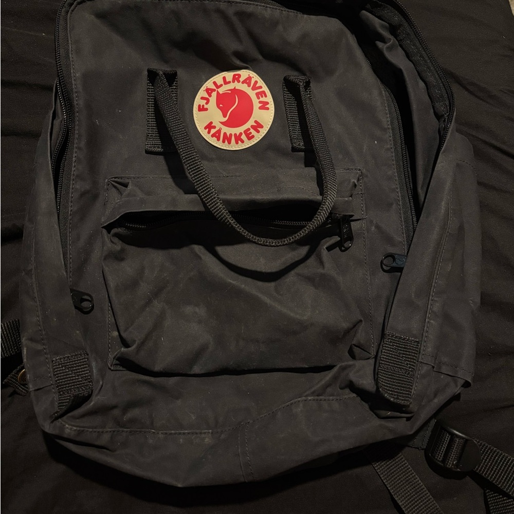 Kånken Black Backpack